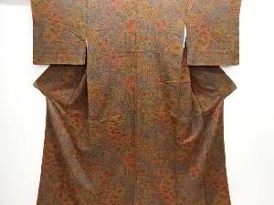 花更紗模様小紋着物